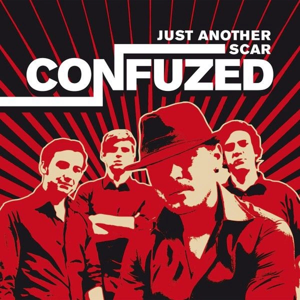 Original CONFUZED album cover: Just Another Scar